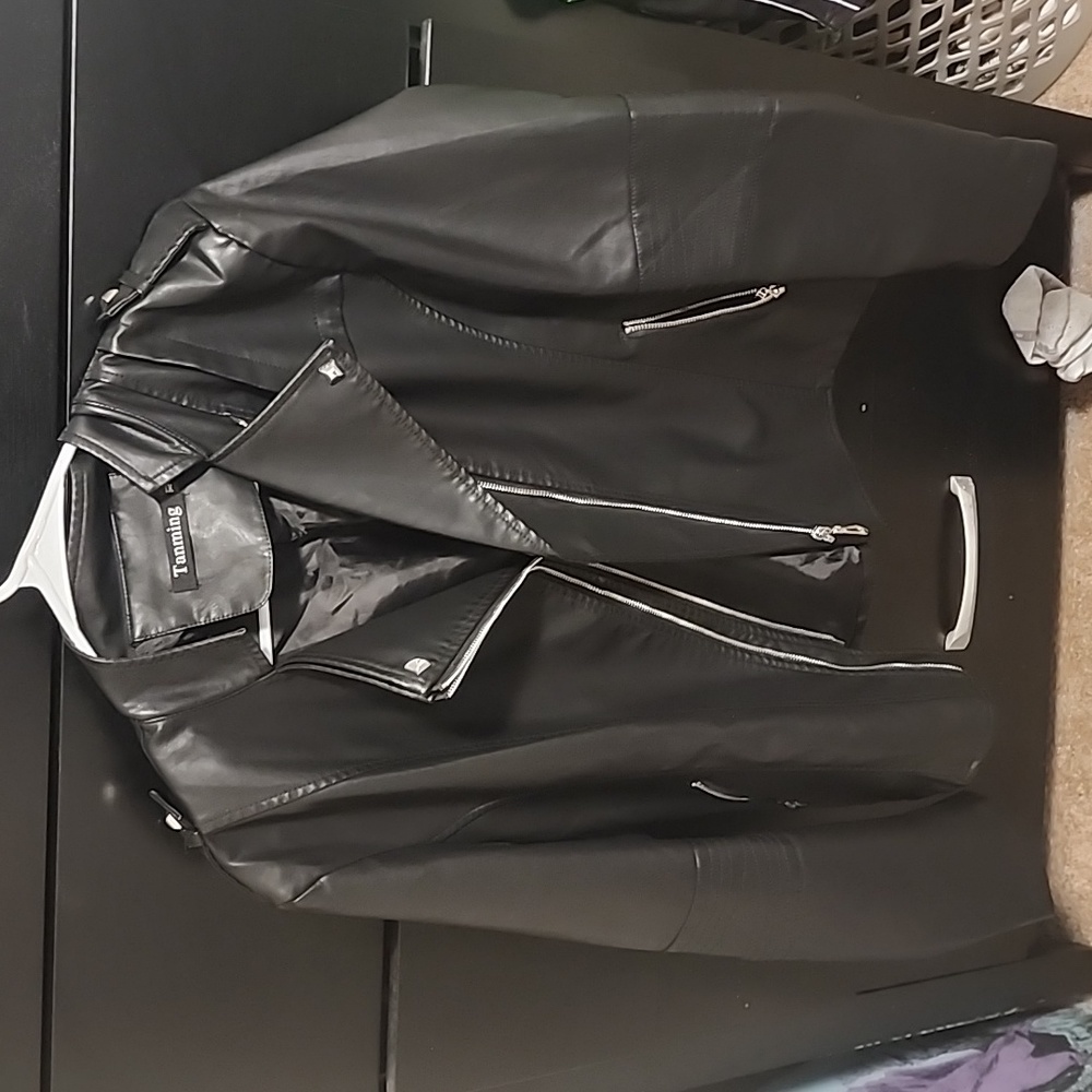 Leather jacket